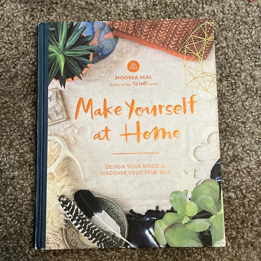 Hardcover Make Yourself At Home. Decorative Designs Book